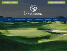 Tablet Screenshot of golfinnisbrook.com